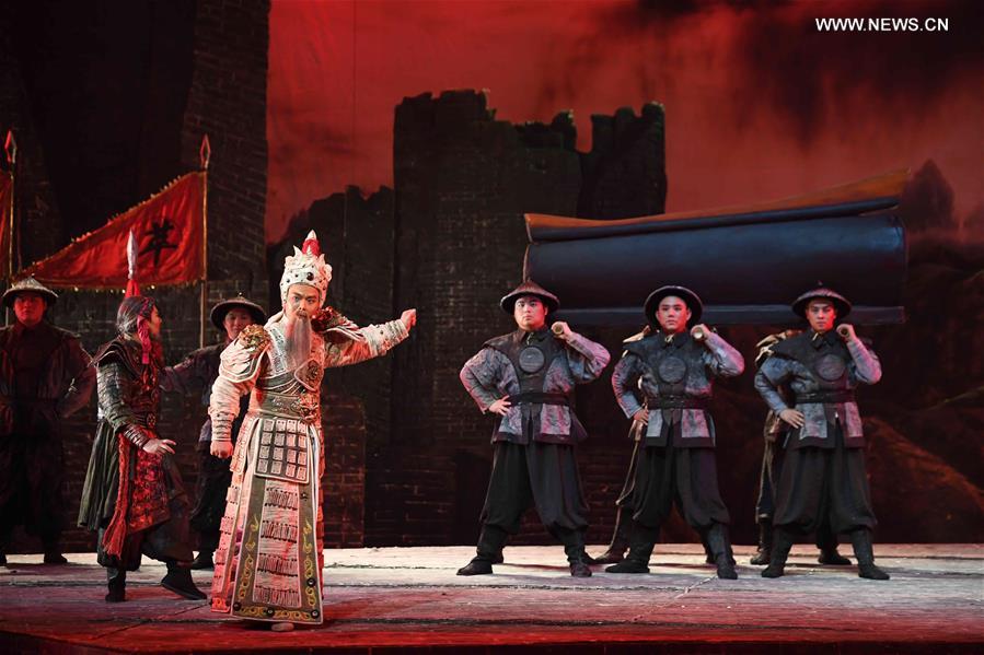 Zhuang ethnic drama 'Feng Zicai' staged in Beijing