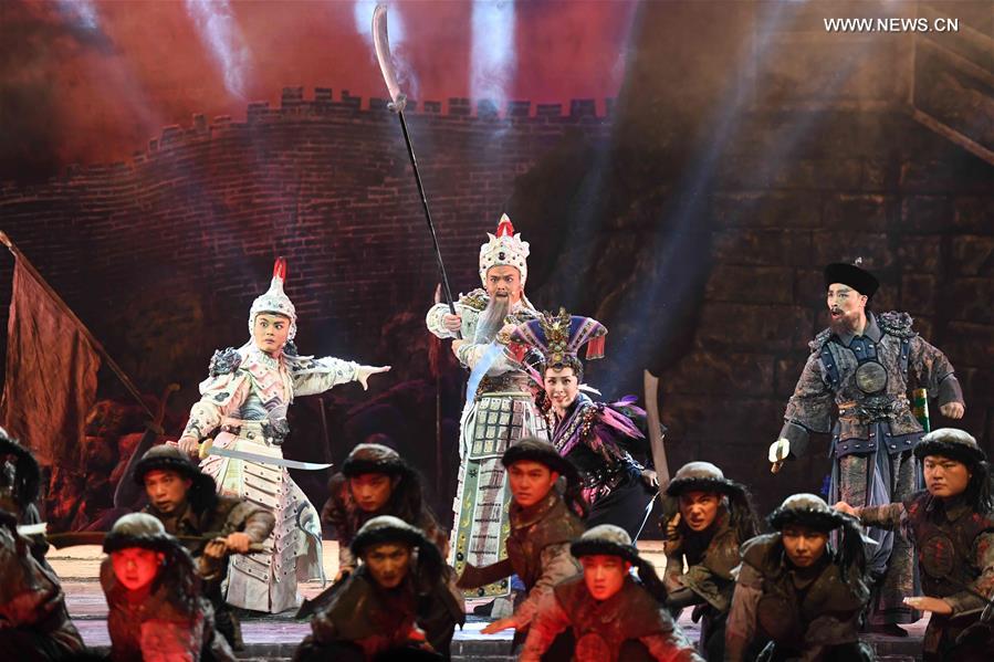 Zhuang ethnic drama 'Feng Zicai' staged in Beijing