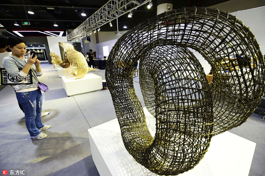 Creative designs at the 10th Hangzhou culture expo