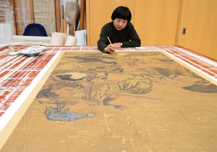 Art of preserving precious Chinese treasures