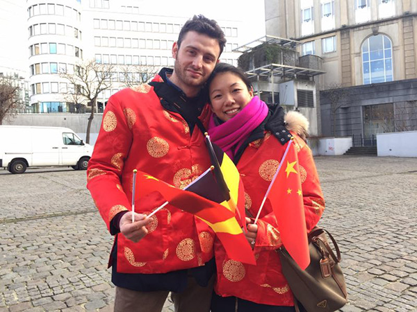 Chinese New Year parade held in Brussels