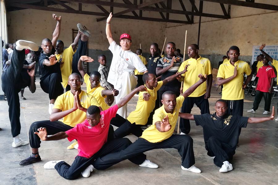 Chinese martial arts embraced in Africa