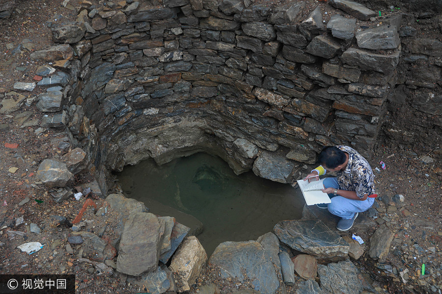 Cultural relics found during shantytown renovation in E China city