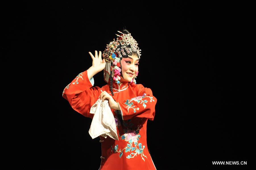 Actors from China's Ningxia perform in Tanzania