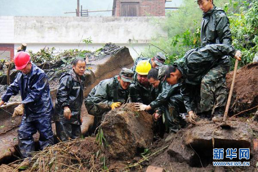 云南鹽津發(fā)生洪澇災害致10鄉(xiāng)鎮(zhèn)受災5人失蹤