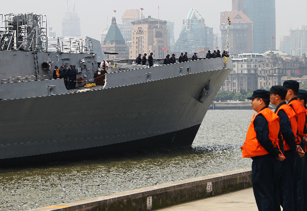 印度海軍艦艇編隊(duì)訪問(wèn)上海