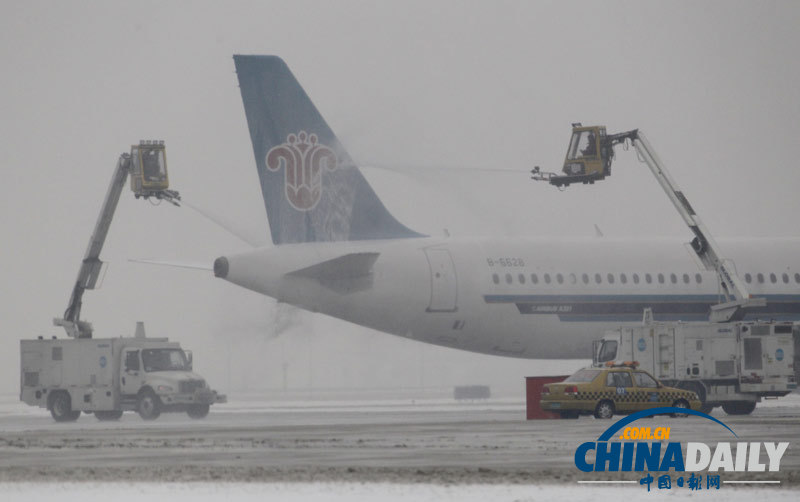 北京首都機(jī)場(chǎng)全力確保雪天正常運(yùn)行