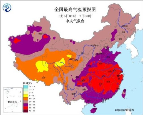 南方迎今年來最強高溫 未來3天8省份將達41℃