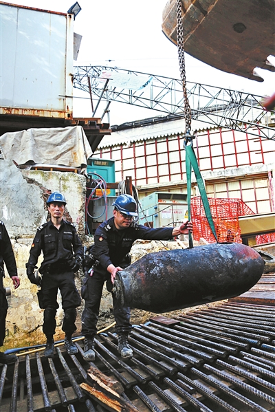 香港：二戰(zhàn)遺留炸彈被安全拆除