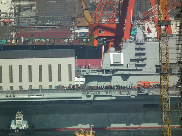 中國海軍遼寧號航母結(jié)束首航返回駐地