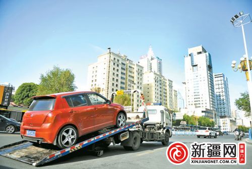 烏魯木齊市北門(mén)環(huán)島沿線5月11日早高峰提前25分鐘