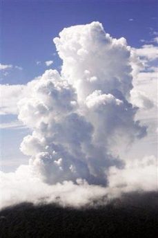 Steam billows from Lake Vui in the volcano crater of Mount Manaro on the island of Ambae, part of the Vanuatu islands chain, Thursday, Dec. 8, 2005.