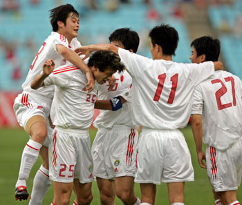 China wins East Asia Football Championships