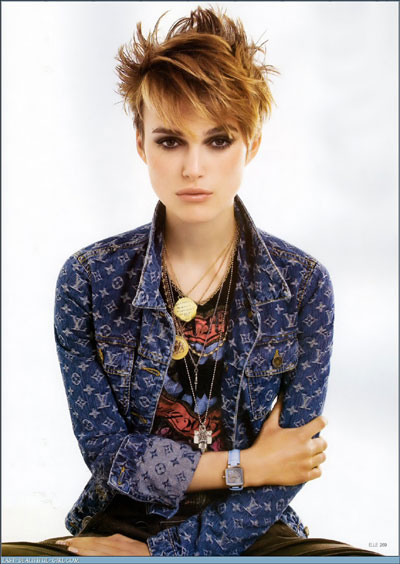 Keira Knightley short hair photos