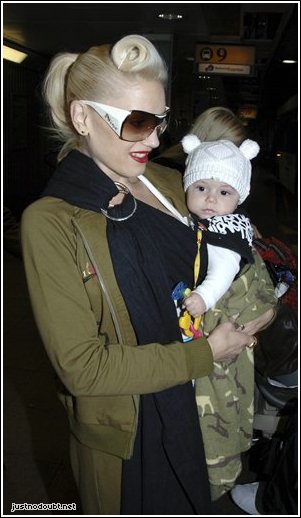 Gwen Stefani and Kingston make the rounds