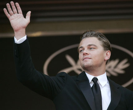 Leonardo DiCaprio arrives for gala screening of 