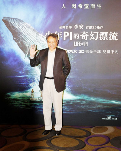 Ang Lee promotes 'The Life of Pi'