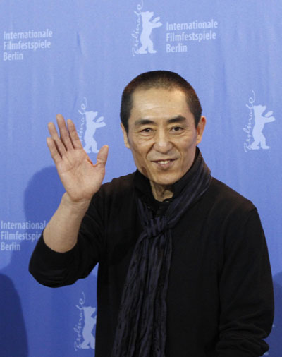 Zhang Yimou promotes movie 