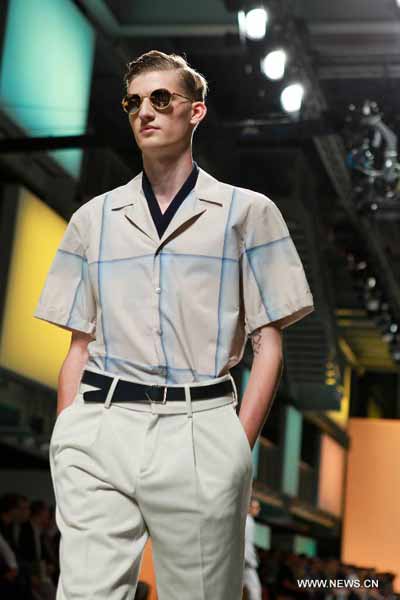 Men's fashion week held in Milan