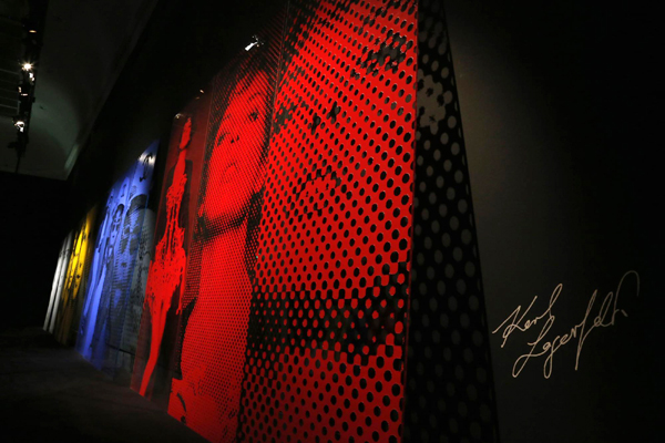 Karl Lagerfeld's photo exhibition 'Little Black Jacket'