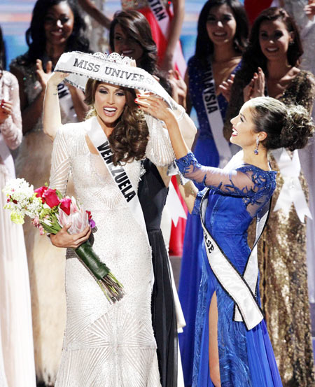 Miss Venezuela wins Miss Universe pageant