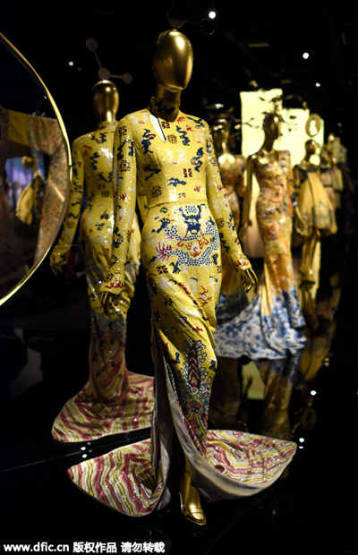 East meets West in exhibition showing Chinese influence on fashion