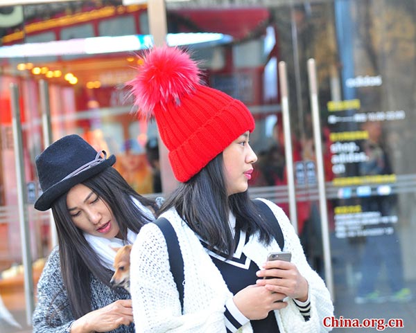 Beijing Style: Beanies make a comeback