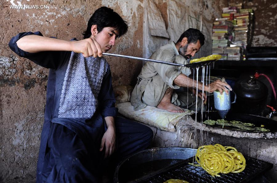 Sweet factory in western Afghanistan