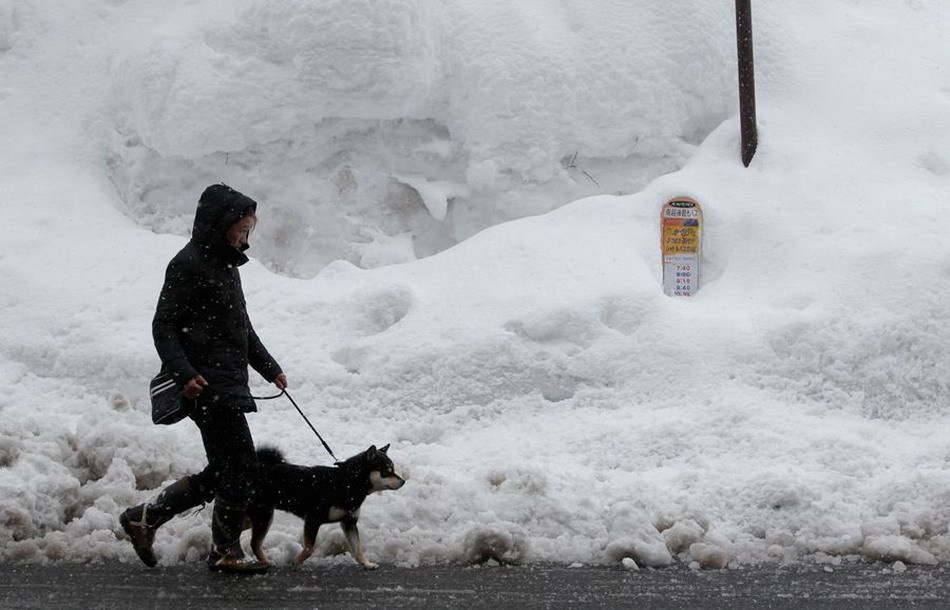 極寒天氣襲擊歐洲和東亞 日本暴雪56人喪生、英國或比南極冷