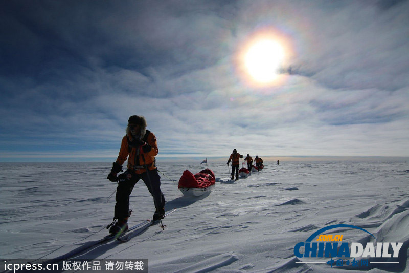 哈里王子向著南極前進 胡子濃密男人味十足