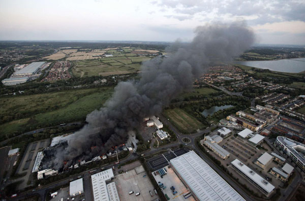 London scarred after riots