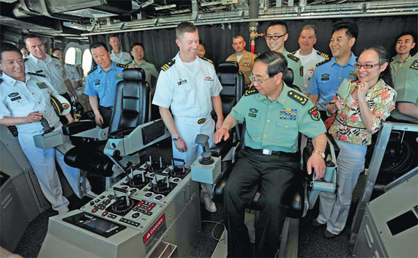 PLA chief on trust mission