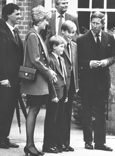 Old photos of Prince William