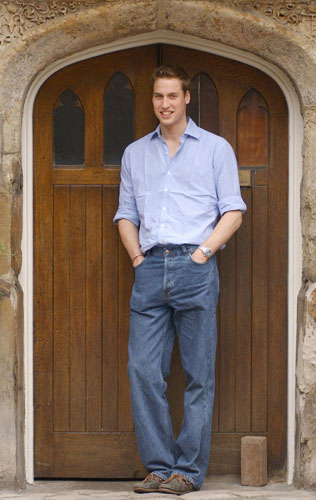 Old photos of Prince William