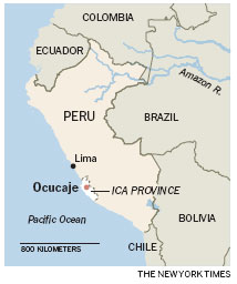 Smugglers plunder the fossils of Peru