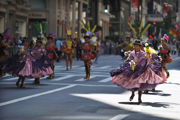 Hispanic Day Parade held in NY