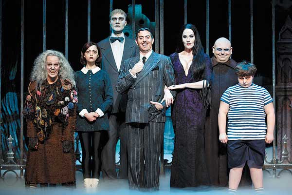 Macabre Addams Family tests musical tastes