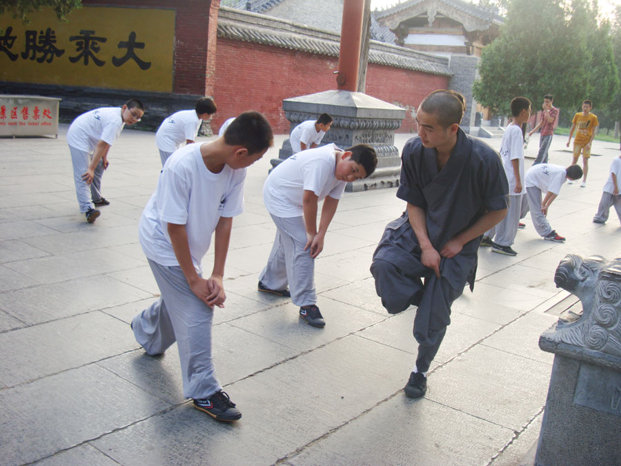 Kung fu summer camp at Shaolin Temple