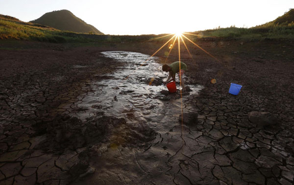 China drought leaves 13 million thirsty