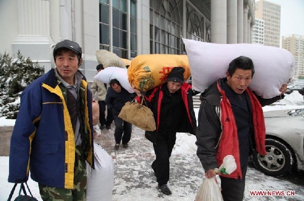 Cold wave sweeps most parts of China