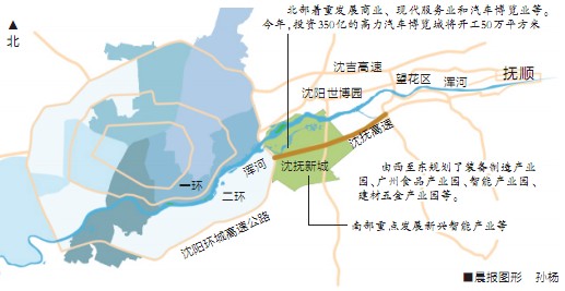 沈陽(yáng)撫順間3年后將添一座新城 4月份啟動(dòng)