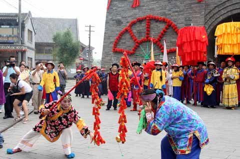 第二屆關(guān)東民俗文化節(jié)在沈陽舉行