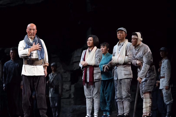 Opera Yimeng Mountain performed in Beijing