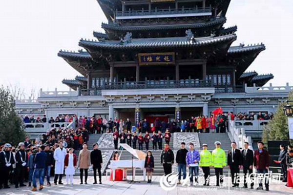 Flash mobs held in Shandong to honor motherland's birthday