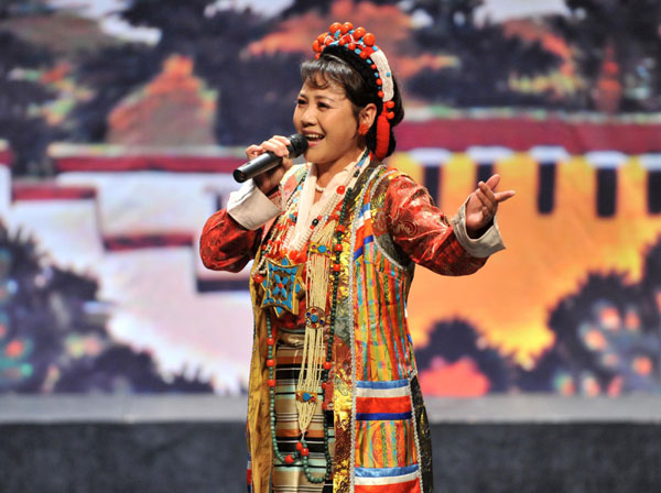 Traditional Tibetan performance in Spain