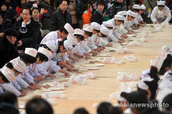 The battle of the dumplings in NE China