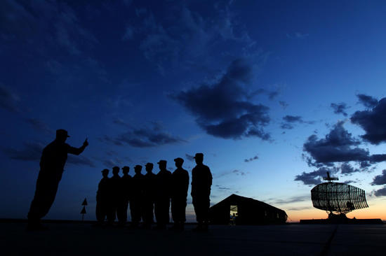 Air defense exercise in Northwest China