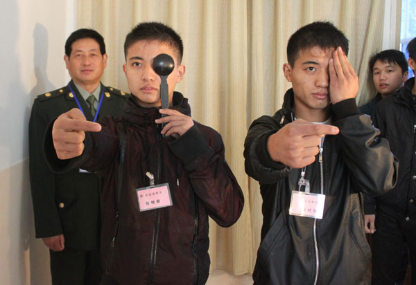 China kicks off winter conscription