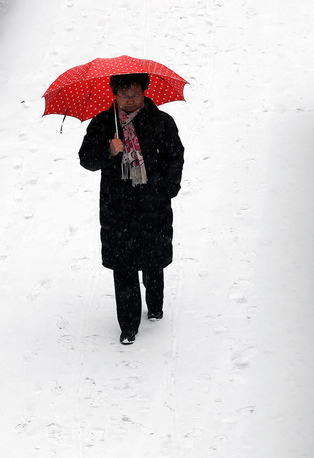 Cold snap brings snow to most parts of China