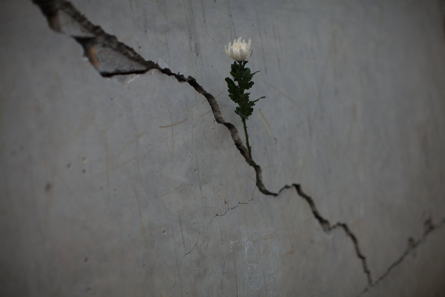 Mourning for the Lushan quake victims in SW China